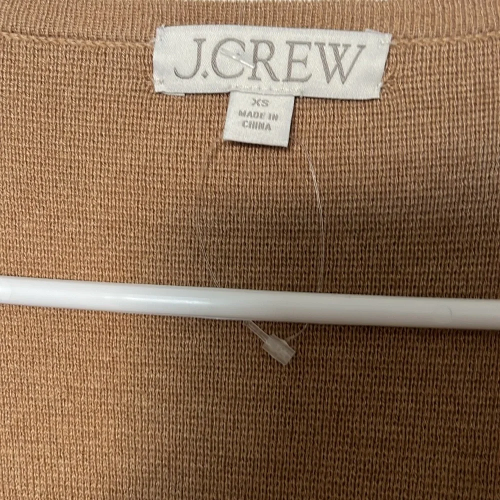 J. Crew crew camel